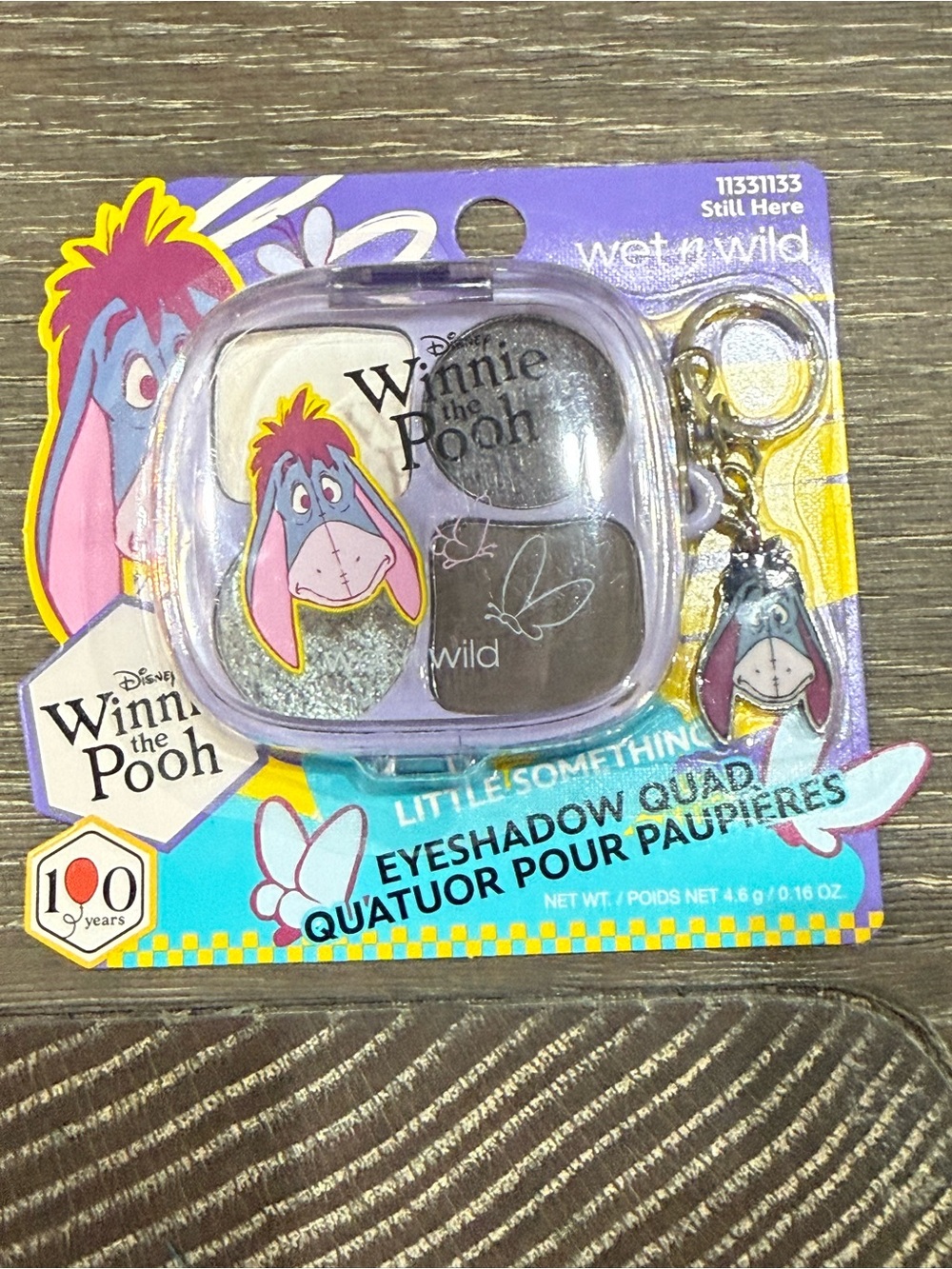 NWT wet n wild Disney Winnie the Pooh Purple Eyeshadow Quad